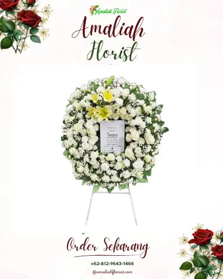 Krans Bunga Duka Batang Gangsal