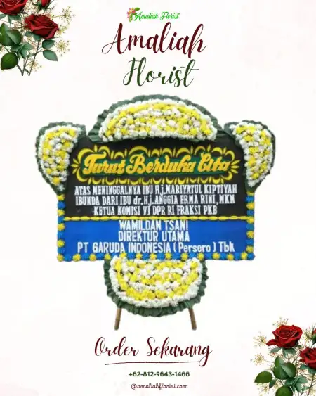 Papan Bunga Duka Batang Gangsal